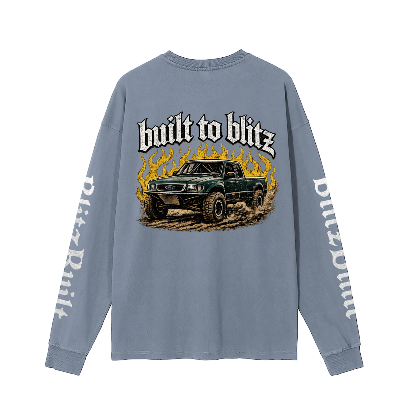 Classic Blitz Built Graphic Long Sleeve Tee