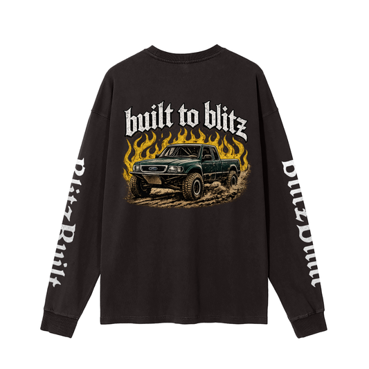 Blitz Built Graphic Long Sleeve T-Shirt